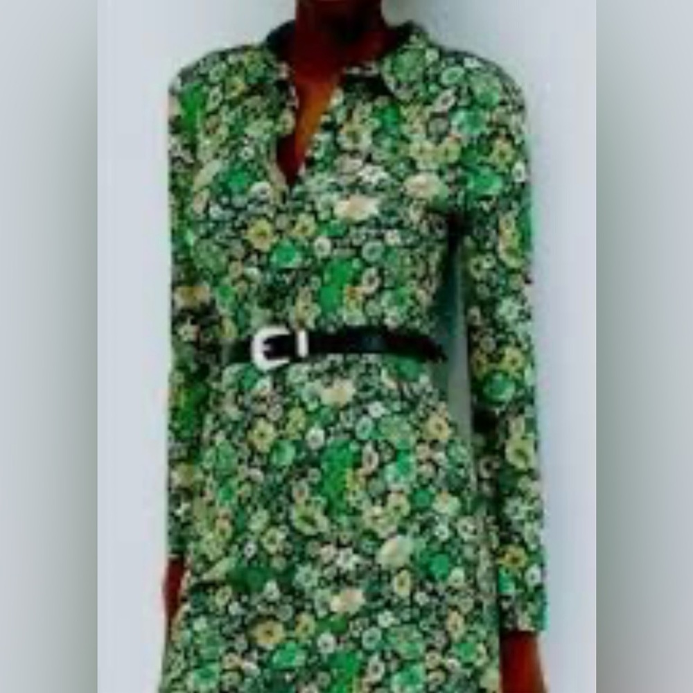 🛑🛑🛑ZARA RETRO MINI DRESS - Picture 3 of 8